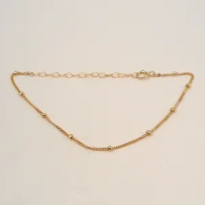 Dotted Chain Anklet