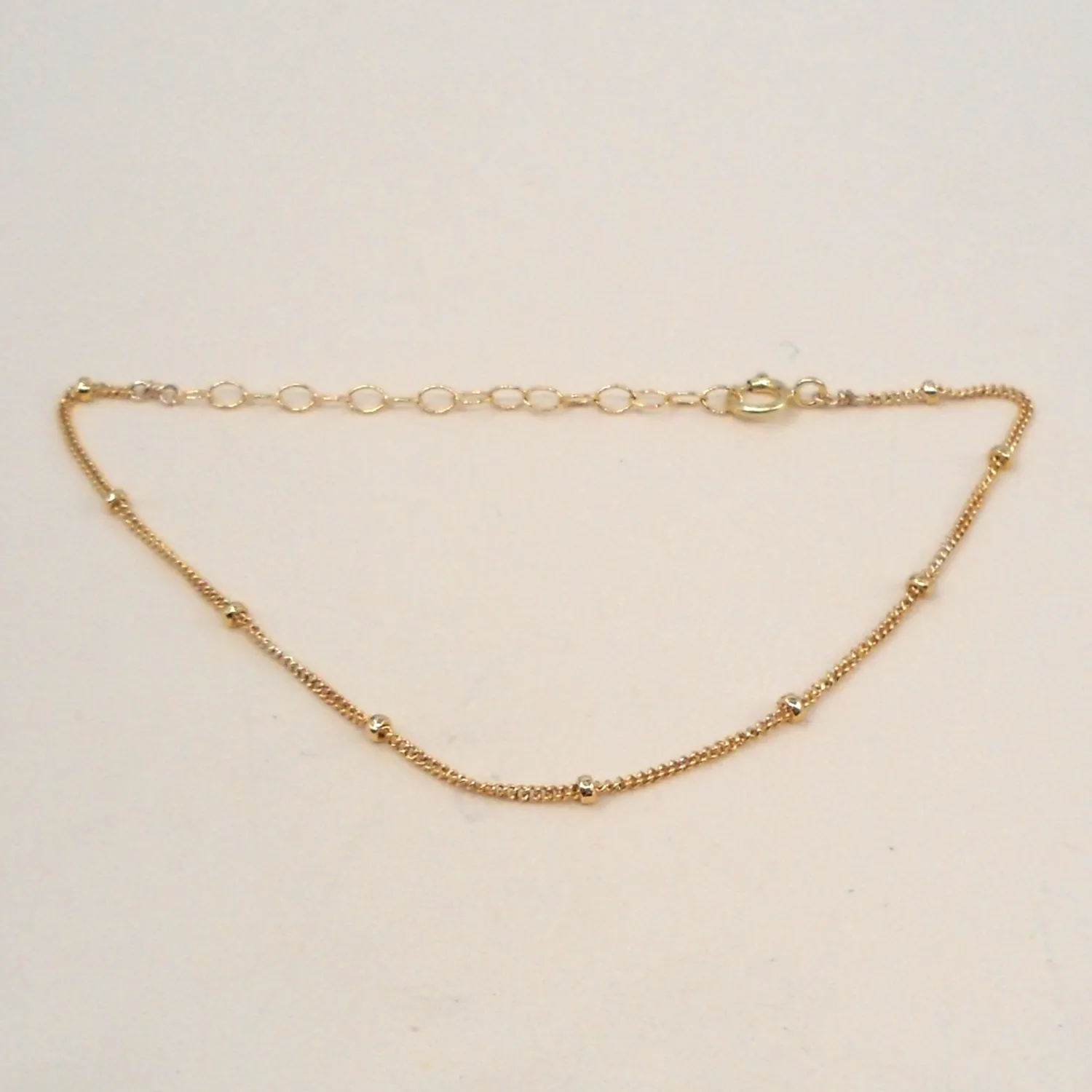 Dotted Chain Anklet