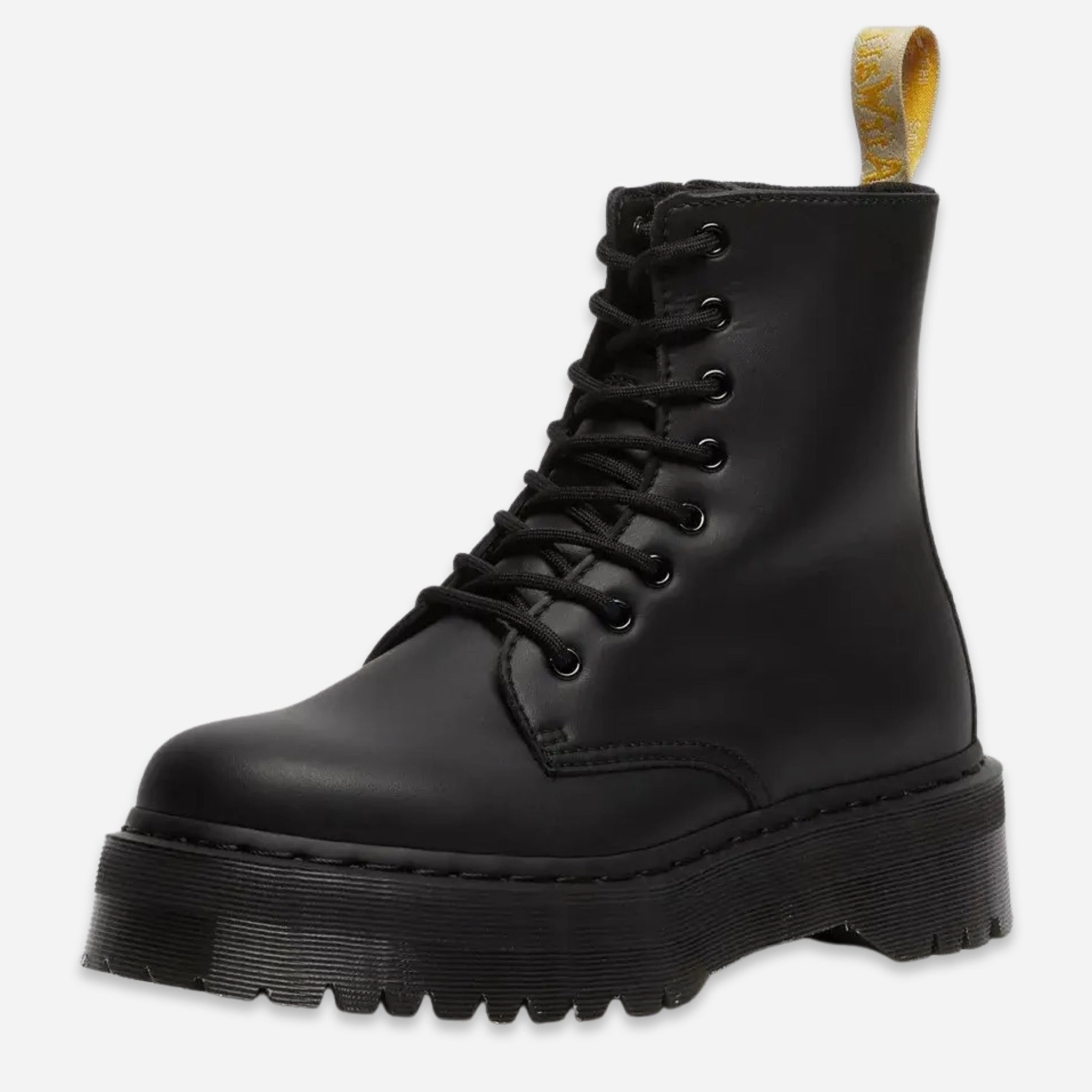 Dr. Martens Vegan Jadon II Mono Platform Boot Black / Felix Rub Off (2021) 25310001 streamline your day
