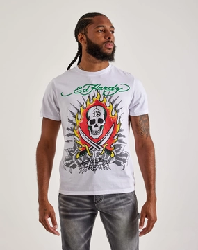 Ed Hardy 13 Skull Tee Fashion brands Activewear gear
