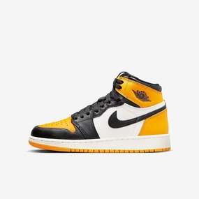 elevated basics (GS) Air Jordan 1 Retro High OG 'Yellow Toe' (2022) 575441-711 motion simplicity