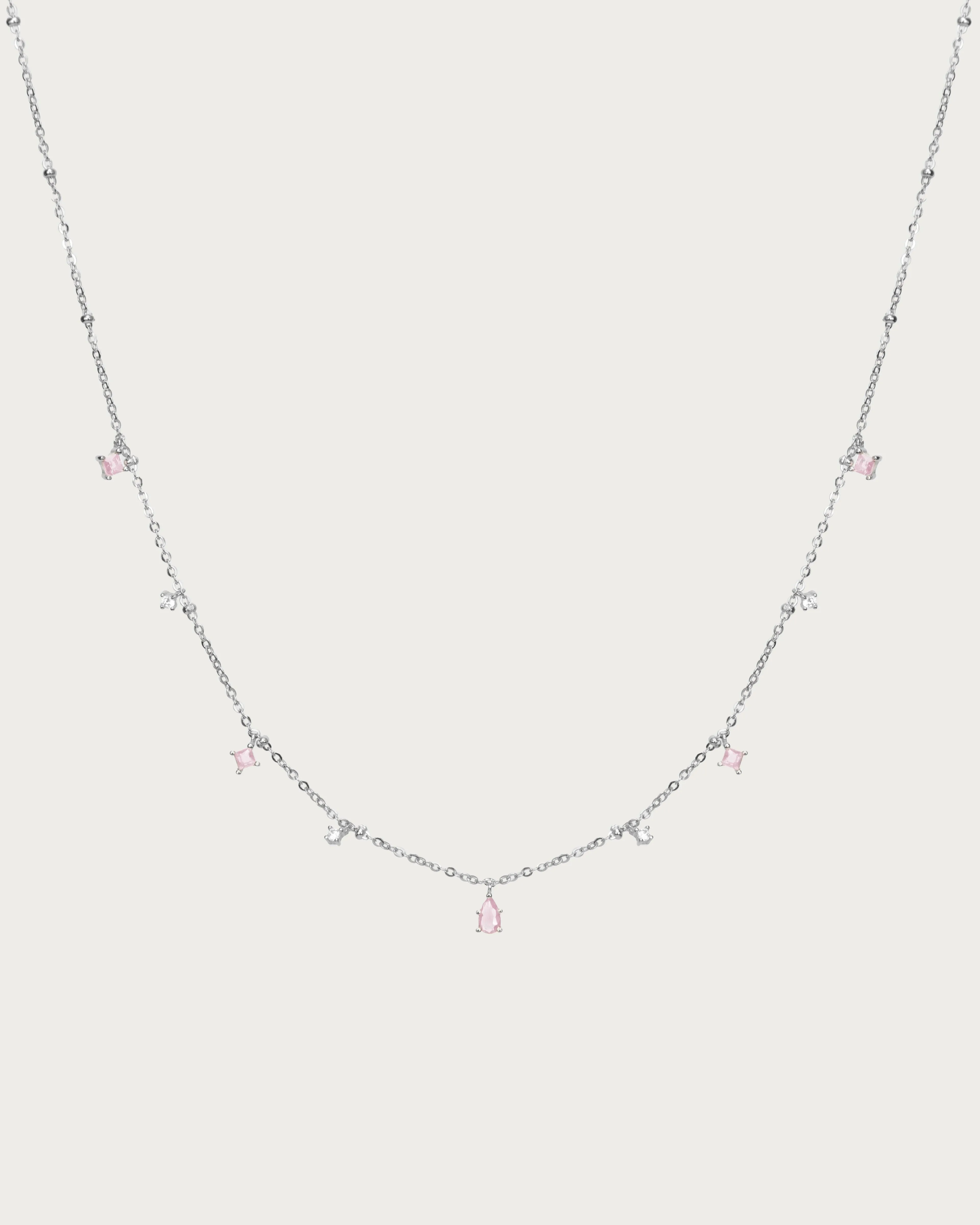 Elysee Necklace in Pink