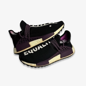 essentials, upgraded [PRE-LOVED: Size 9M / 10W] (Men's) adidas x Pharrell NMD Human Race Trail 'Holi Festival' Core Black (2018) AC7033 curated for motion