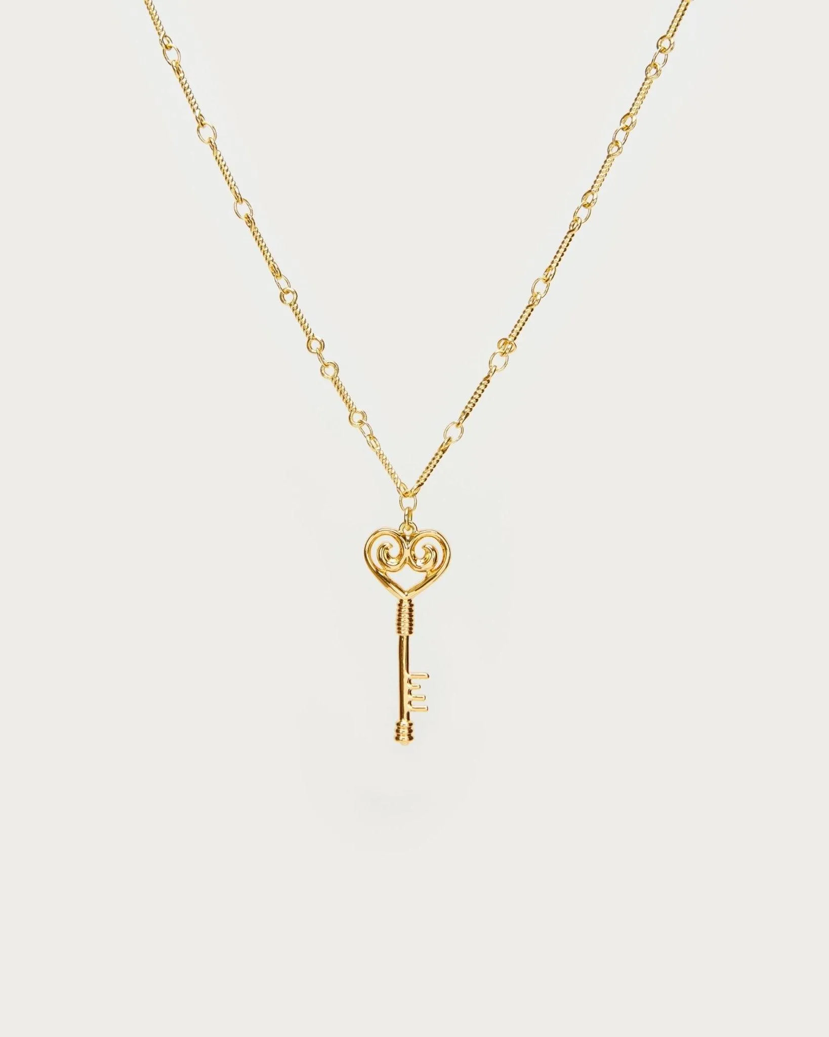 Eternal Love Lock Necklace in Silver
