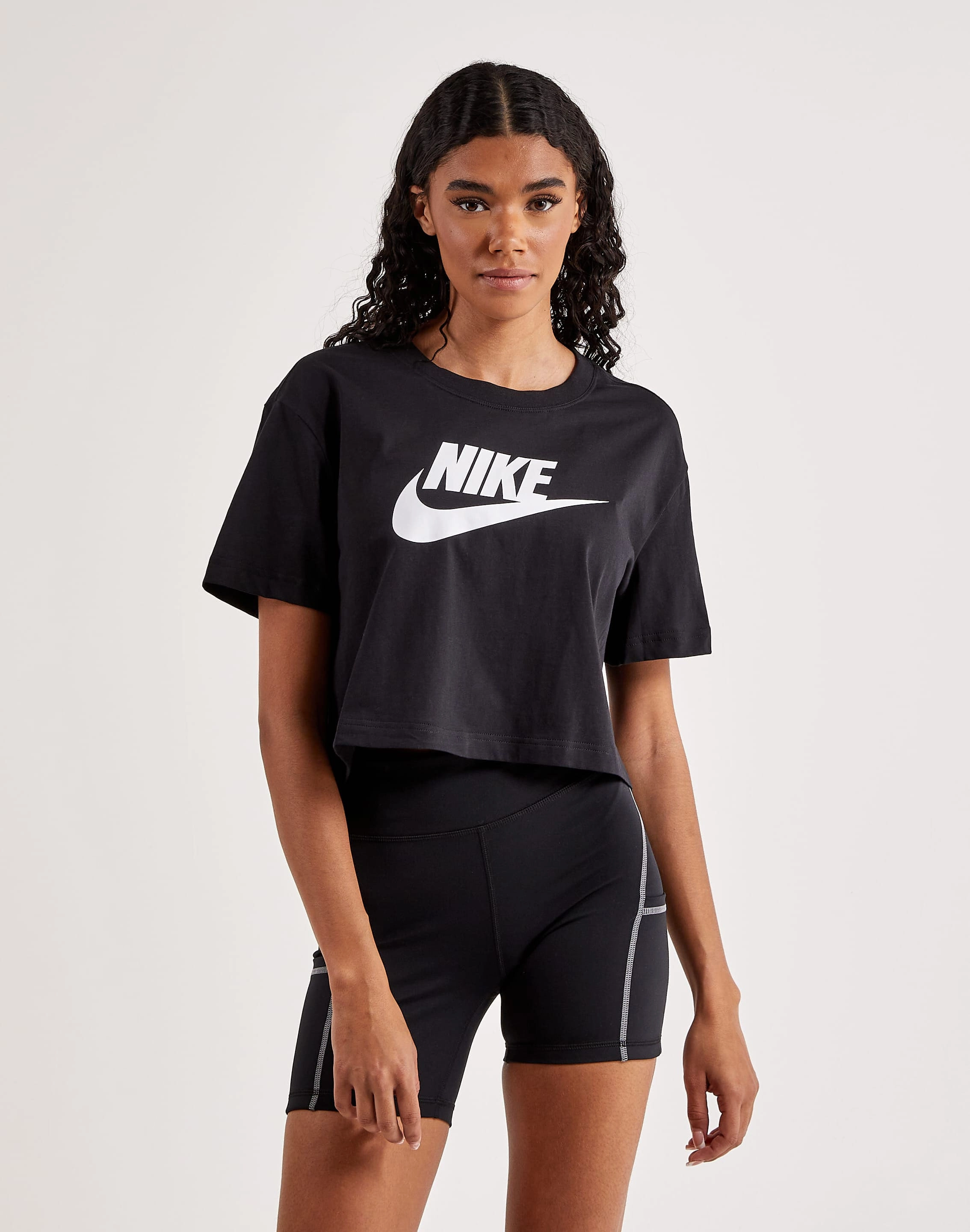 Evening wear Nike Essential Cropped Logo Tee Fashion exhibitions