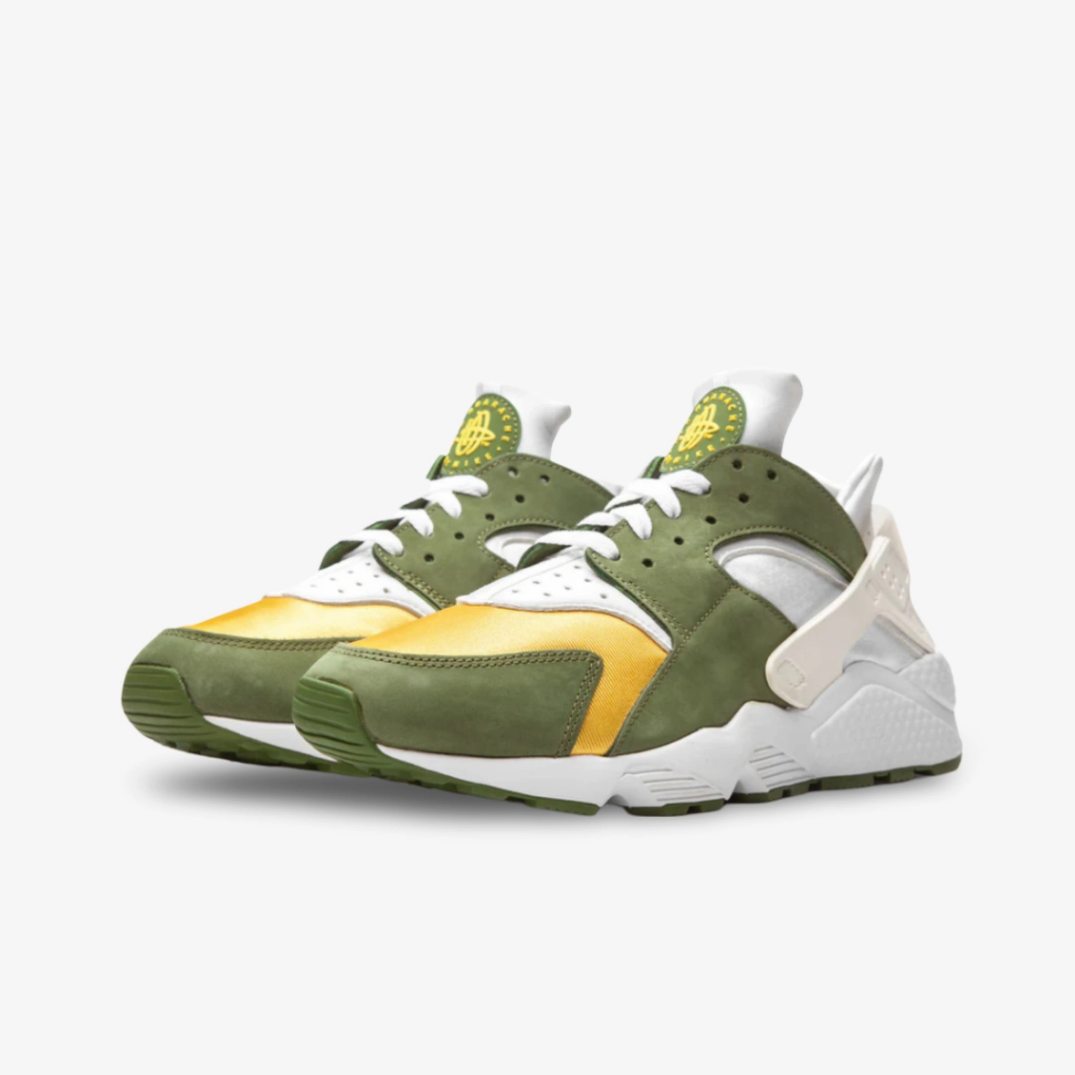 everyday innovation (Men's) Nike Air Huarache LE x St??ssy 'Dark Olive' (2021) DD1381-300