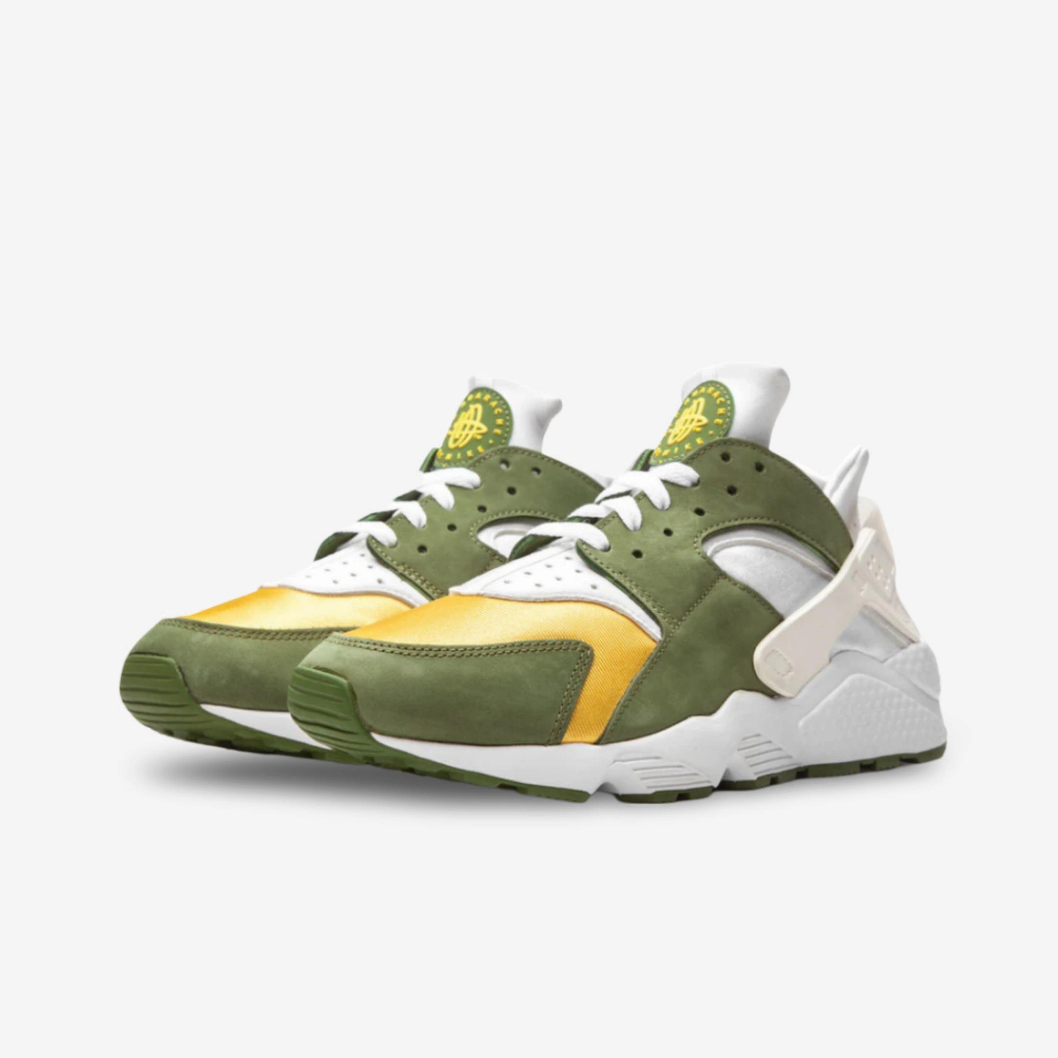 everyday innovation (Men's) Nike Air Huarache LE x St??ssy 'Dark Olive' (2021) DD1381-300