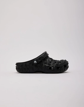Fashion photography Crocs Geometric Clog Leather - material fashion