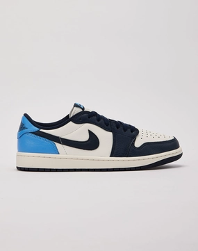 Fashion swaps Jordan Air Jordan 1 Retro Low OG 'Obsidian' Lace - detailed fashion