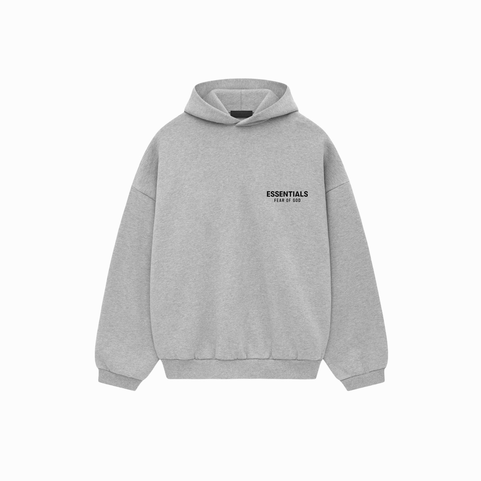 Fear of God Essentials Fleece Hoodie II FW24 'Light Heather Grey'