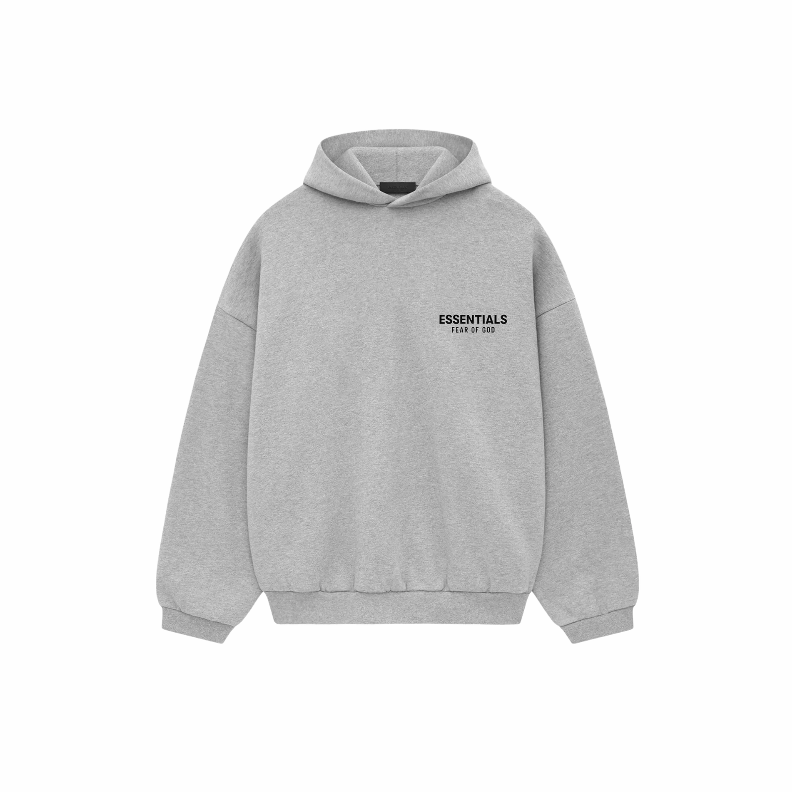 Fear of God Essentials Fleece Hoodie II FW24 'Light Heather Grey'