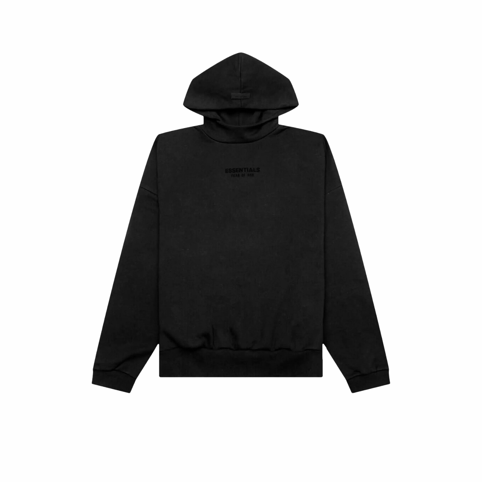 Fear of God Essentials Hoodie FW23 'Jet Black'