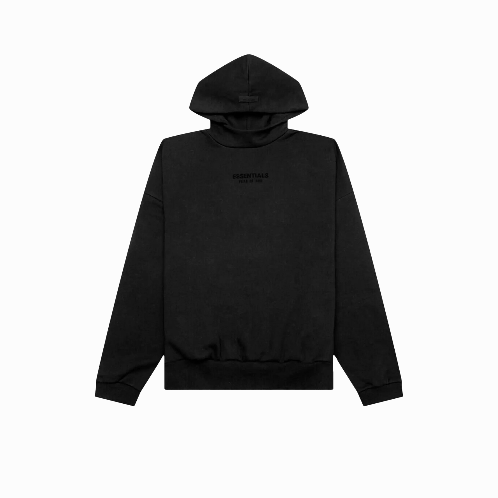 Fear of God Essentials Hoodie FW23 'Jet Black'