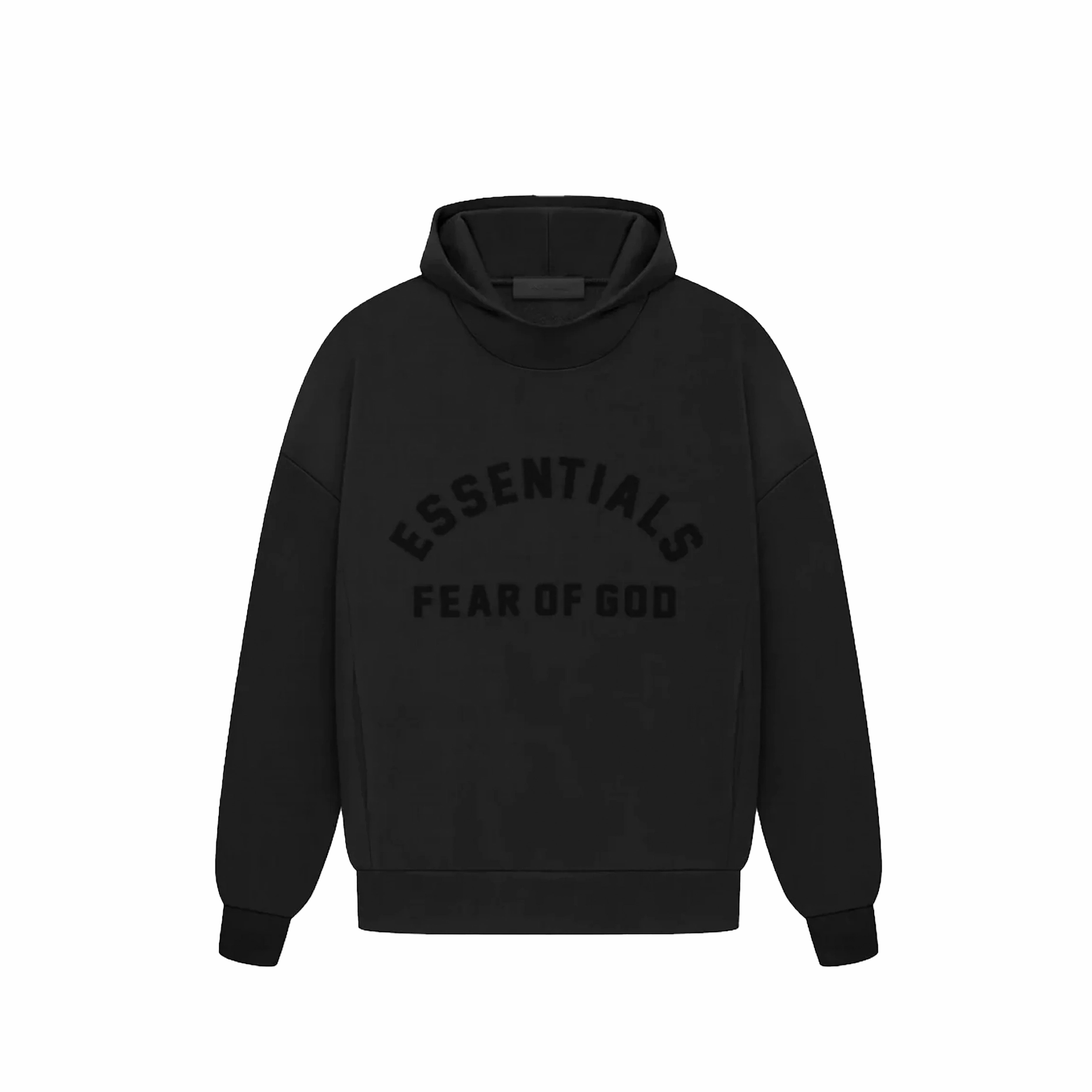 Fear of God Essentials Hoodie SS23 'Jet Black'