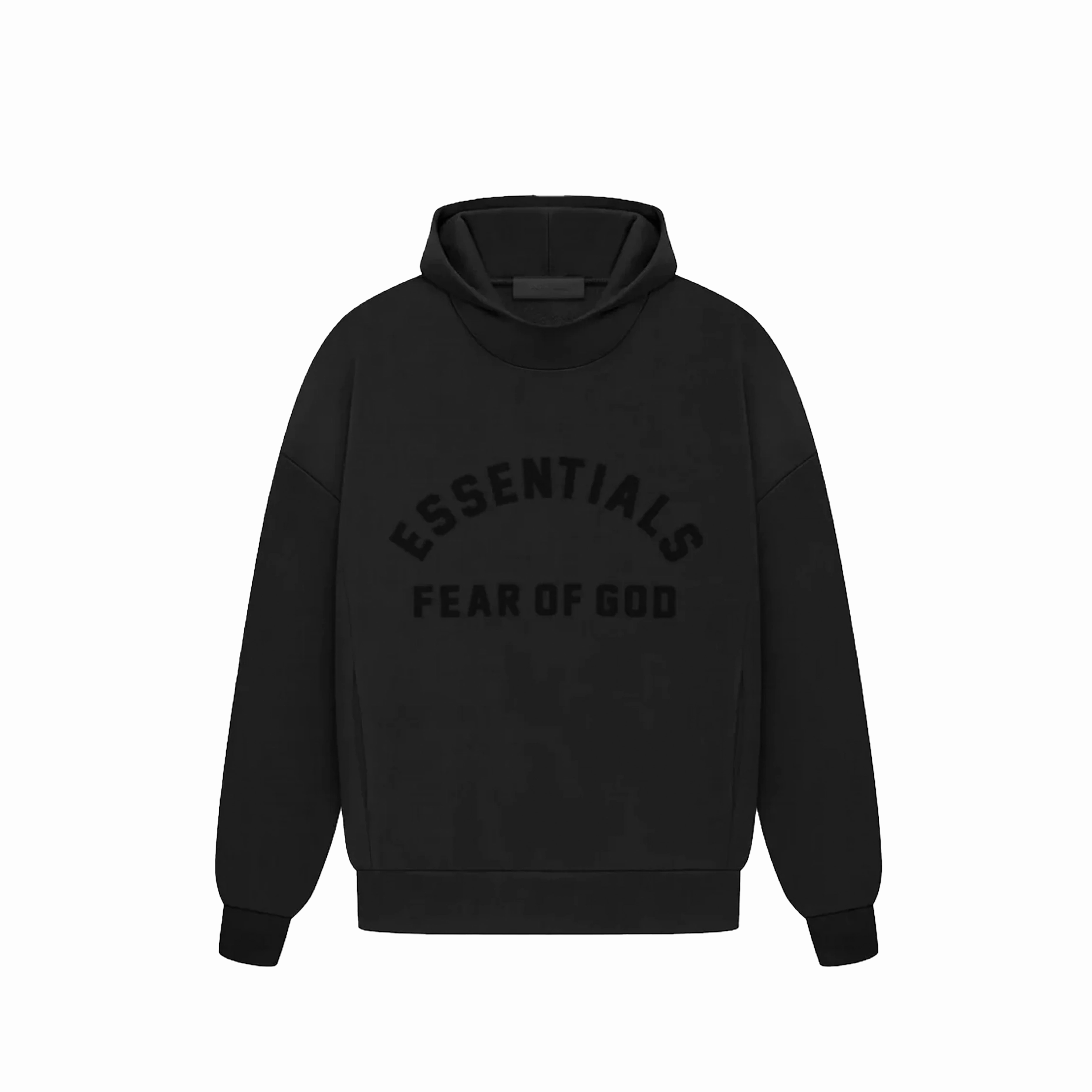 Fear of God Essentials Hoodie SS23 'Jet Black'