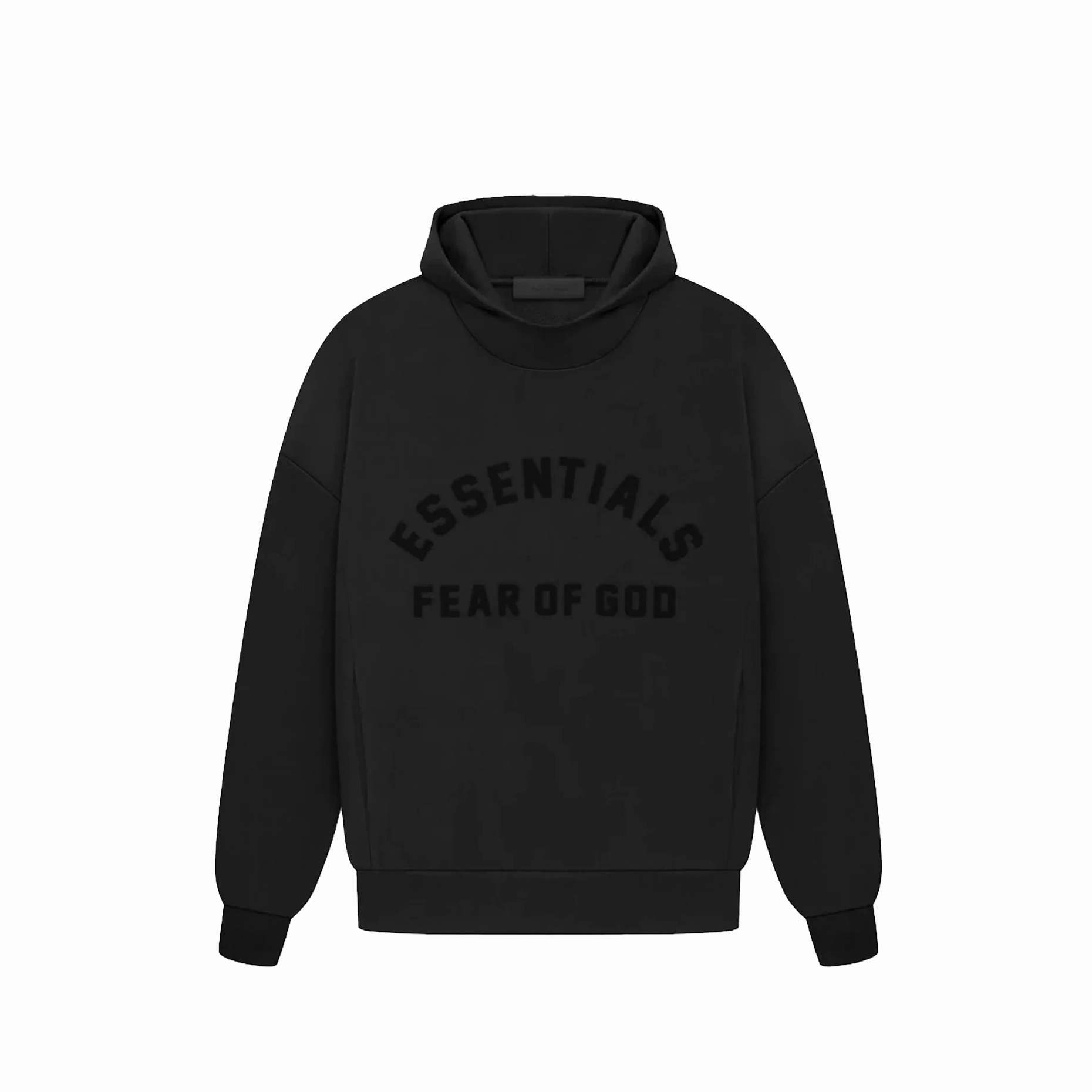 Fear of God Essentials Hoodie SS23 'Jet Black'