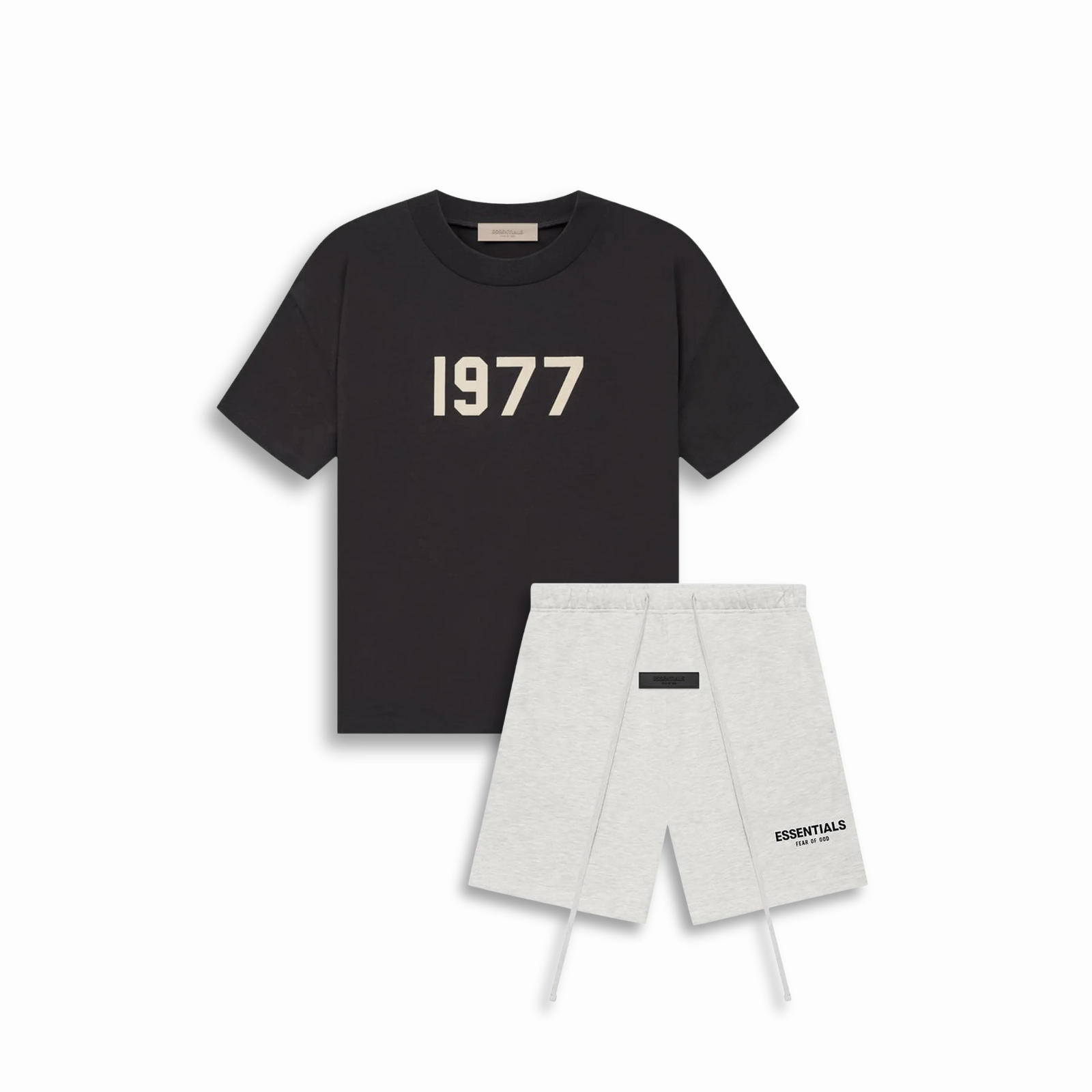 Fear of God Essentials Light Oatmeal-Black Summer Combo