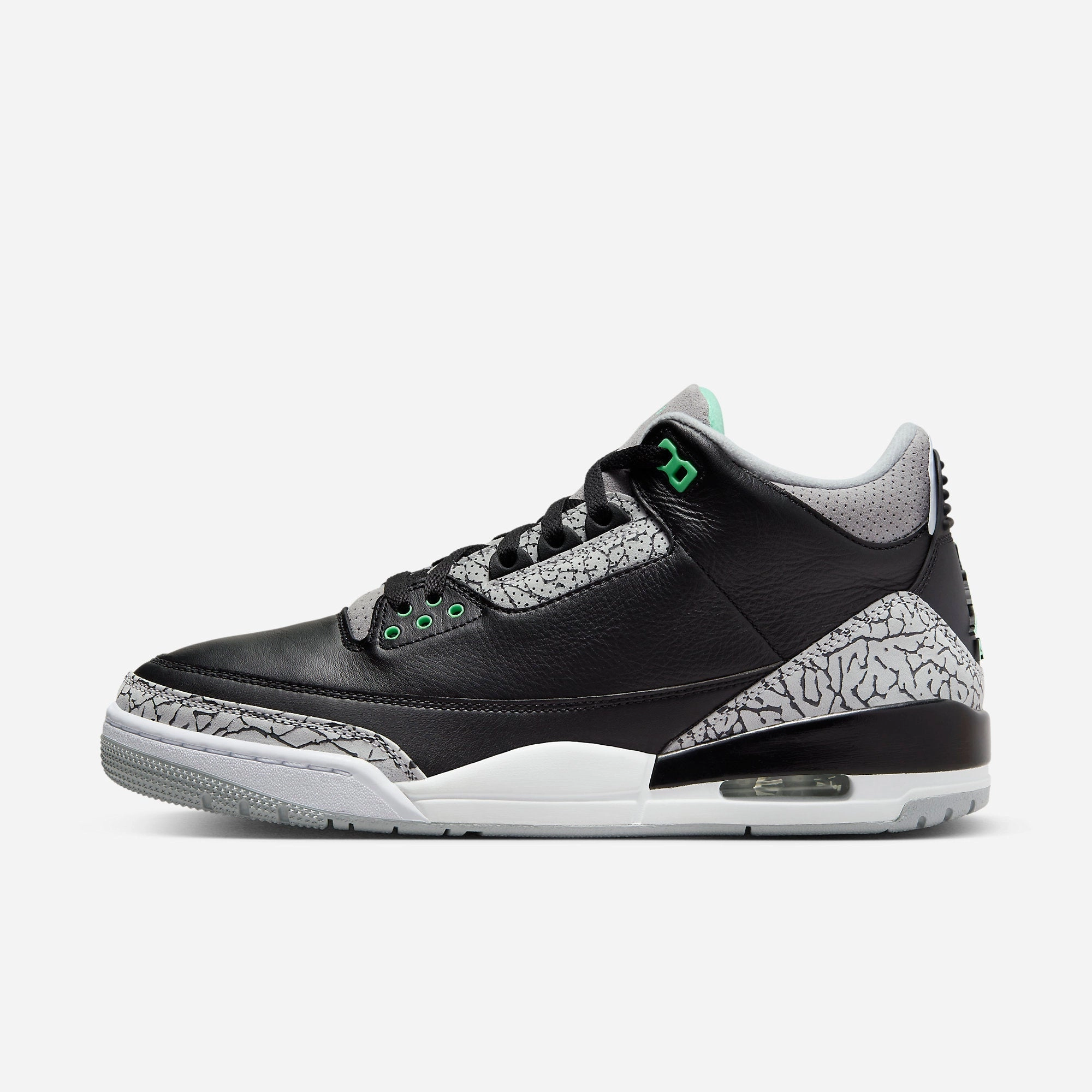 flow with confidence (Men's) Air Jordan 3 Retro 'Green Glow' (2024) CT8532-031 purposefully crafted