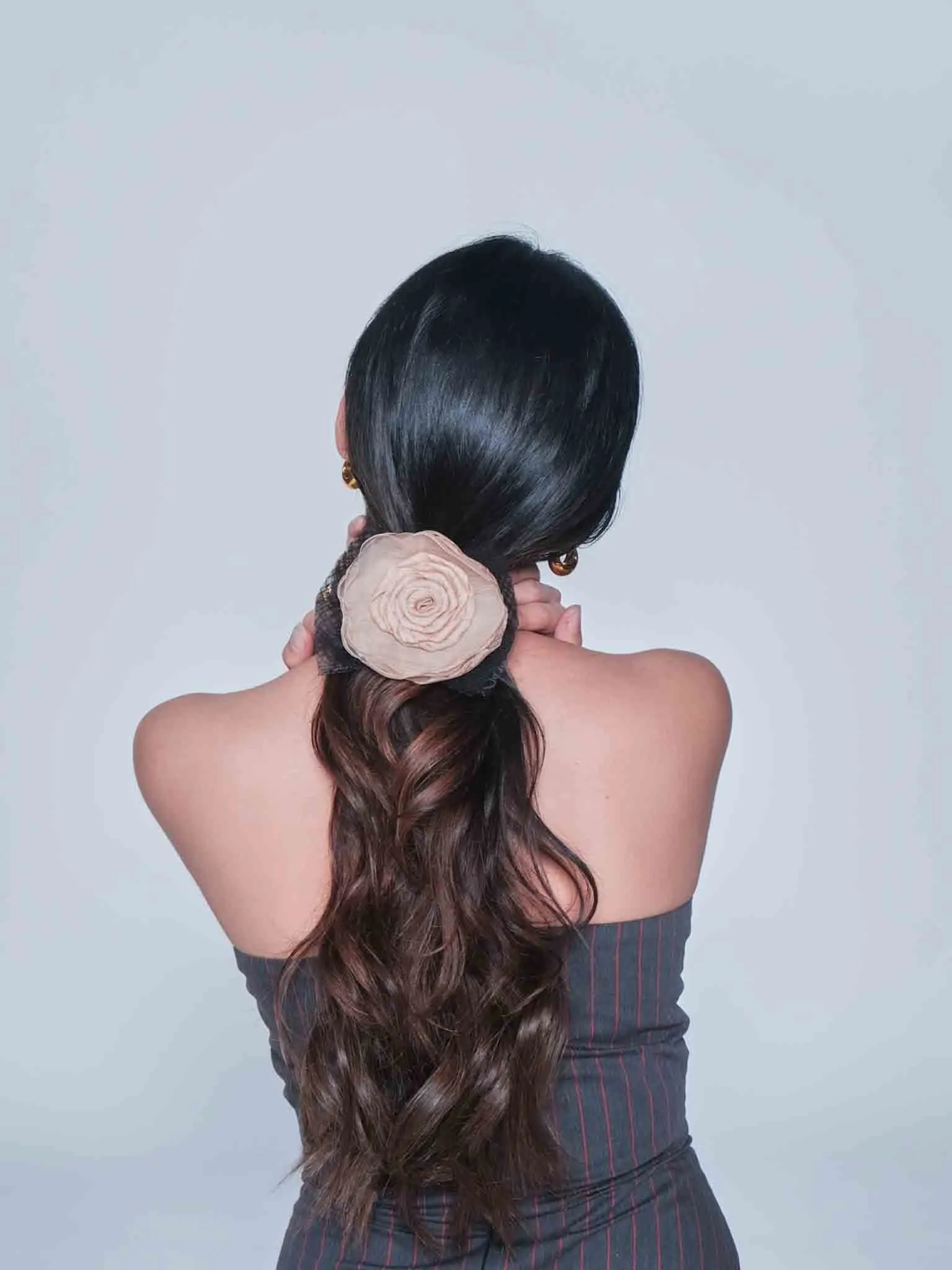 Flower Shaped Hair Clip | Nish Hair