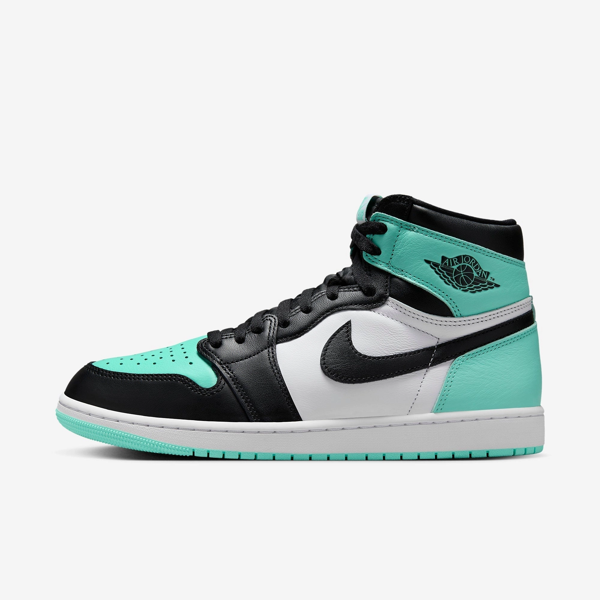 go-mode fit (Men's) Air Jordan 1 Retro High OG 'Green Glow Toe' (2024) DZ5485-130 refined to go