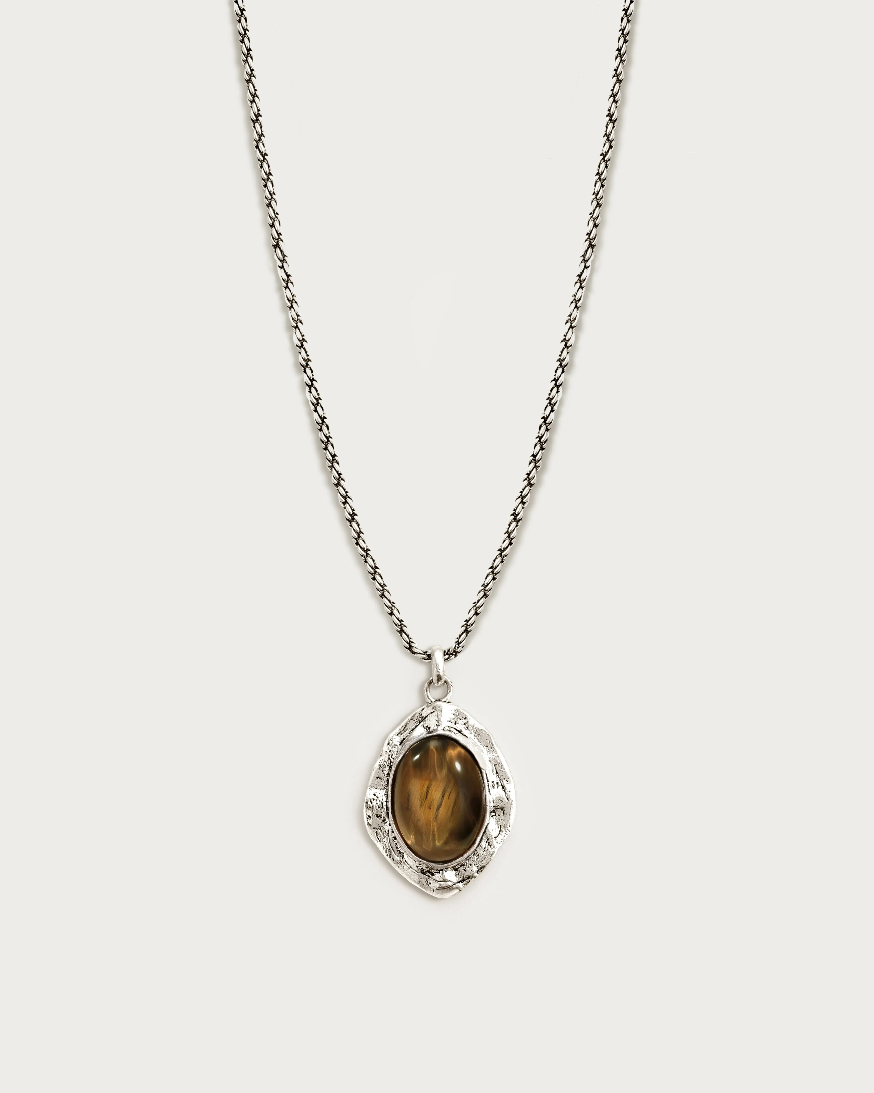 Gold Tiger's Eye Savannah Long Necklace