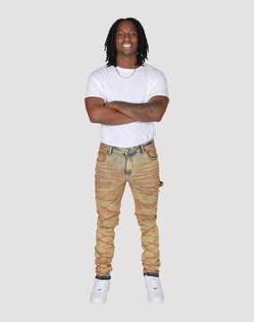 Grindhouse Acid Washed Slim Fit Denim Jeans Vintage - inspired fashion Swimwear selections