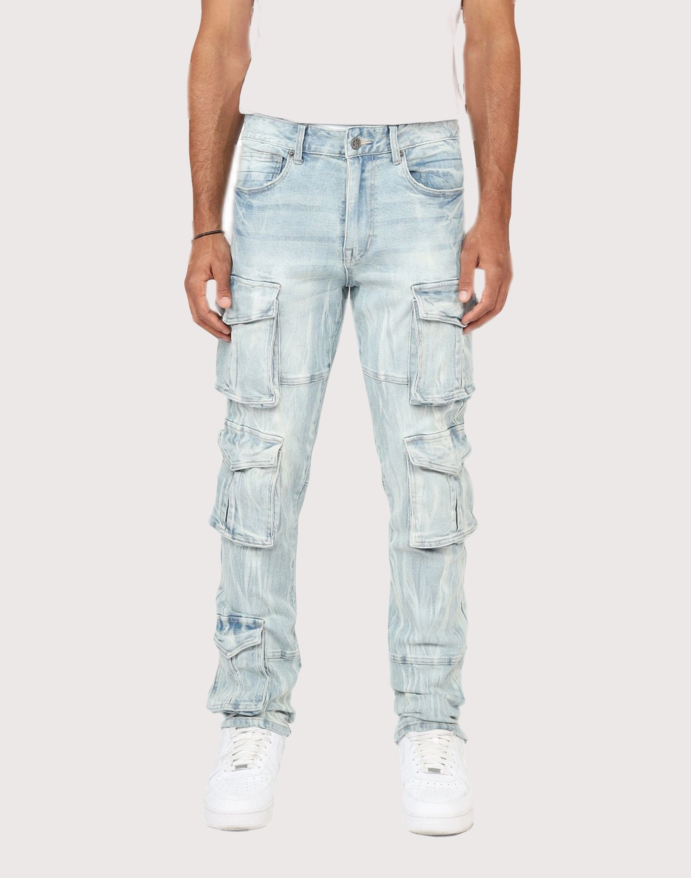 Grindhouse Cargo Slim Fit Jeans Fashion on sale Fashionable goods