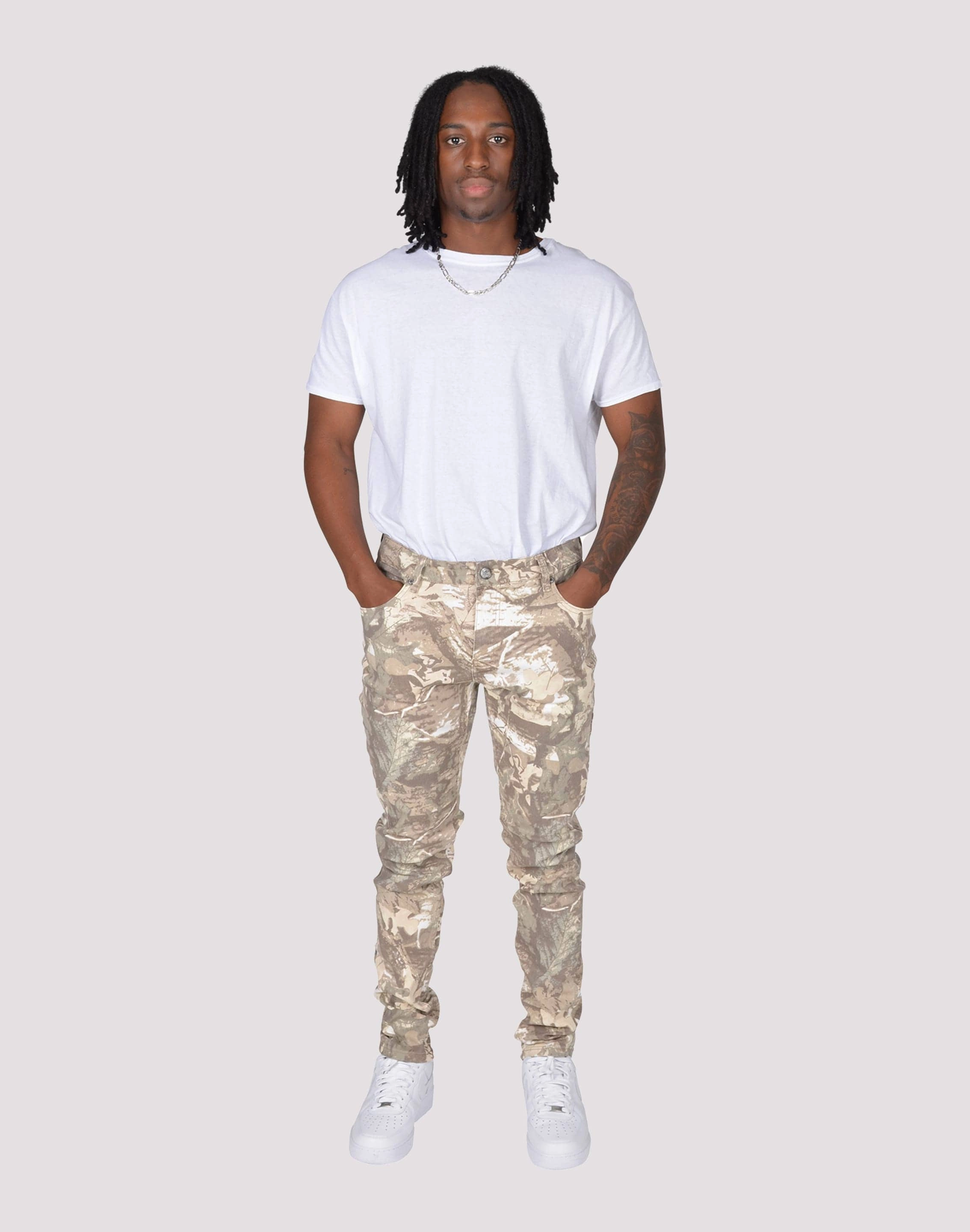 Grindhouse Washed Denim Jeans Fashion sizes Runway fashion