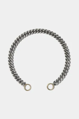 Heavy Curb Chain Bracelet - 5.5", Silver