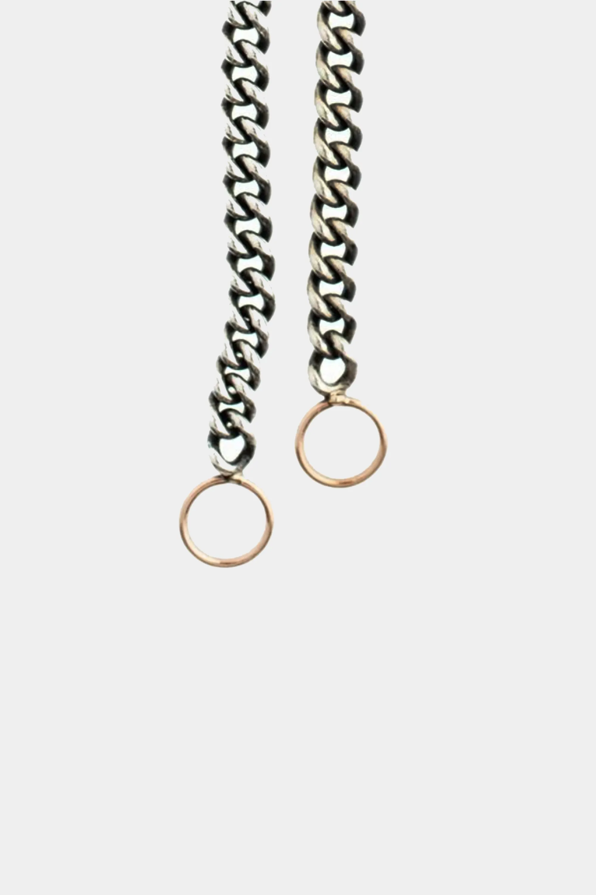 Heavy Curb Chain Bracelet - 6.5", Silver