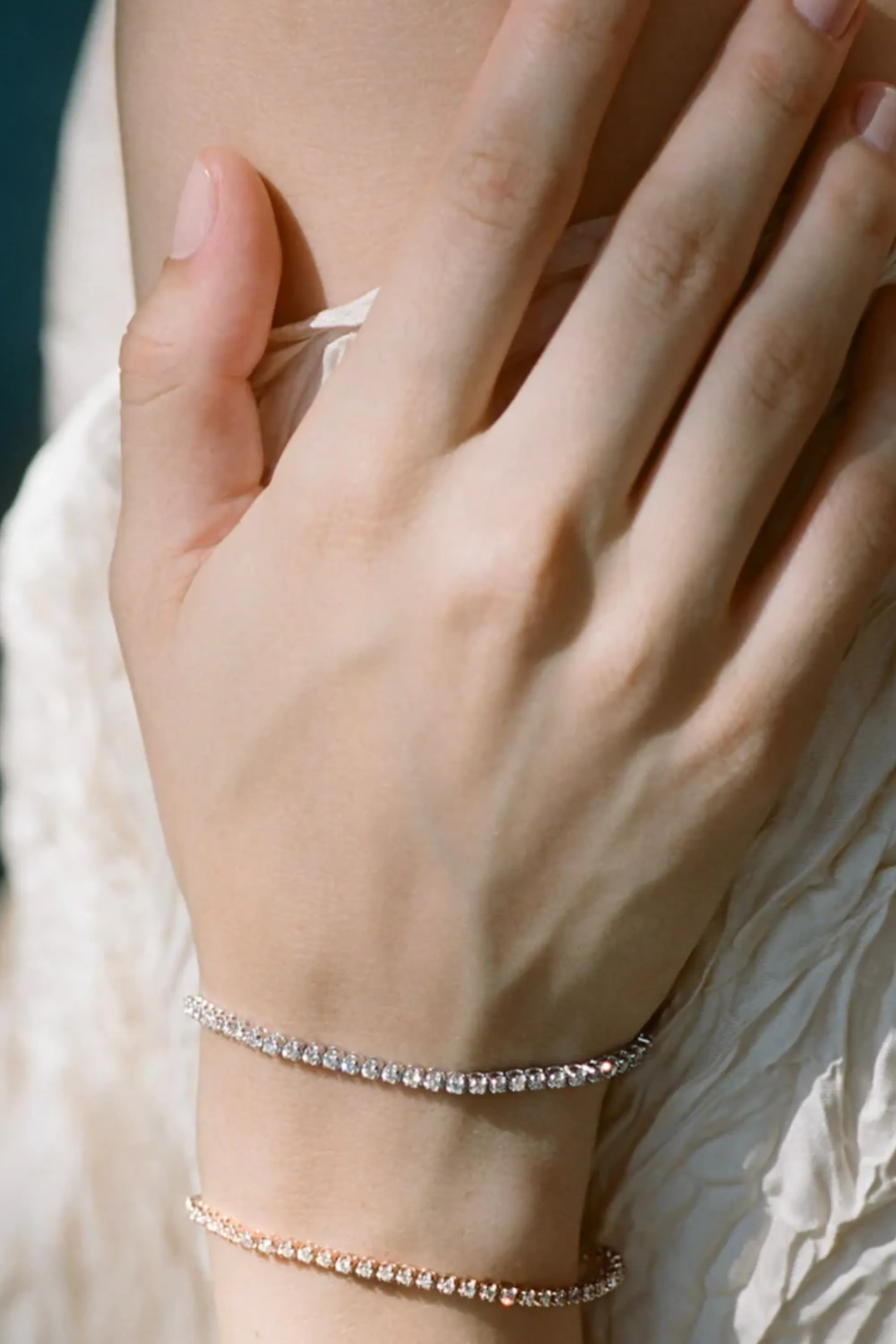 Illusion Tennis Bracelet