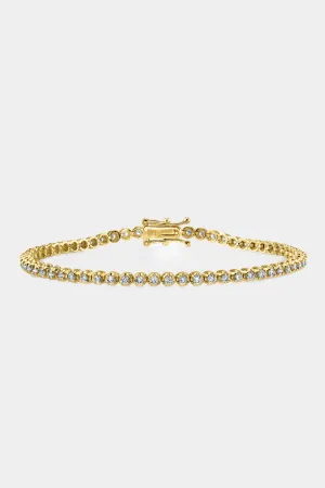 Illusion Tennis Bracelet