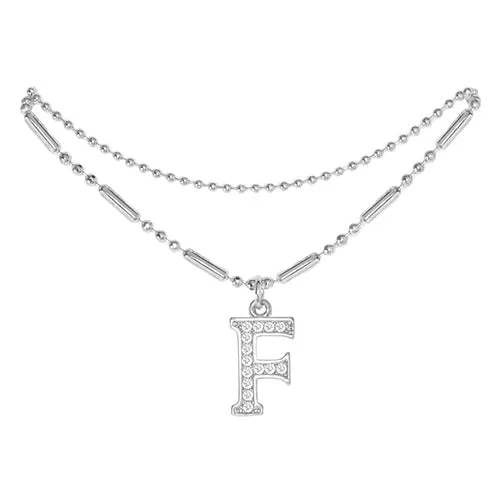 Initial Anklet Silver