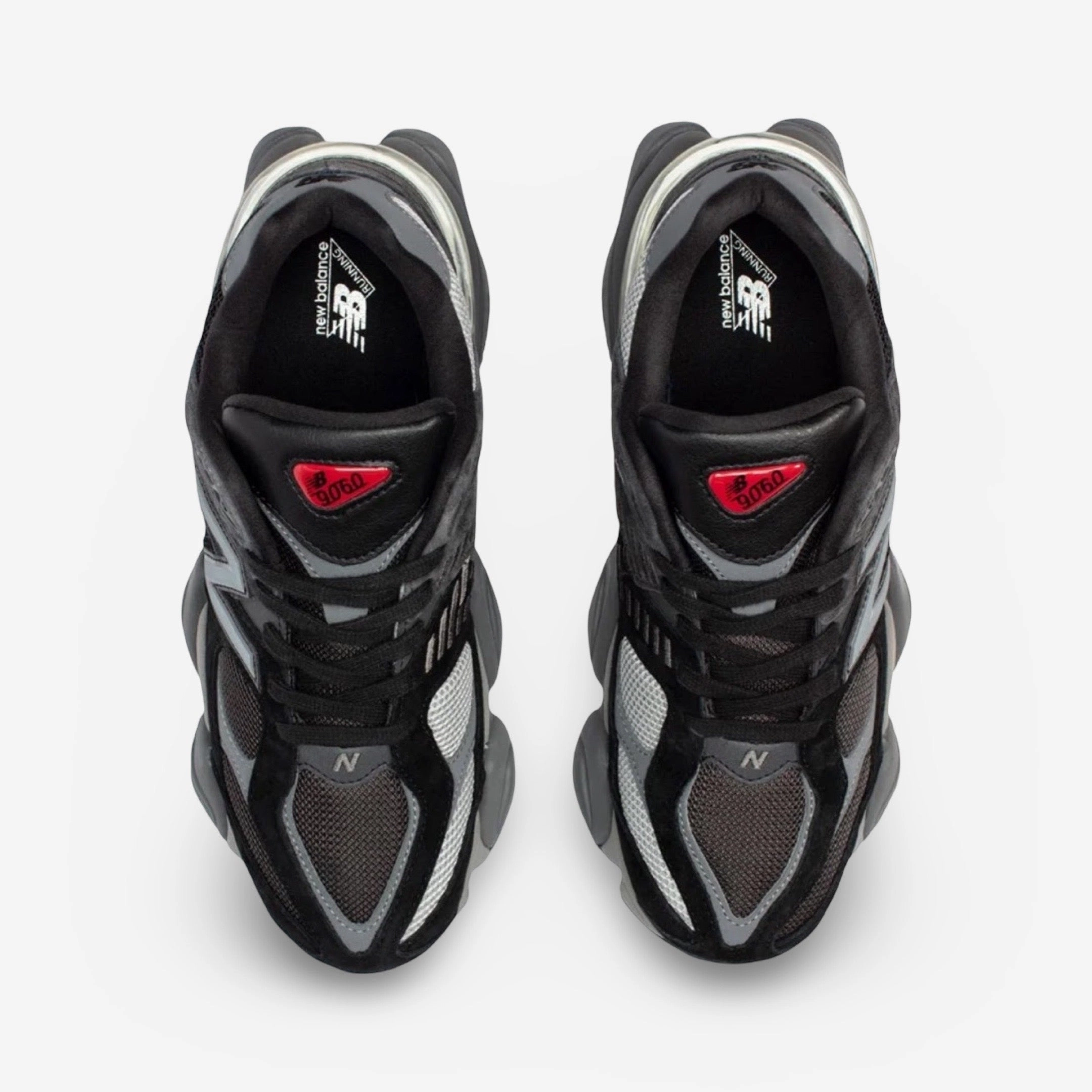 instant outfit (Men's) New Balance 9060 'Black / Castlerock Grey' (2022) U9060BLK