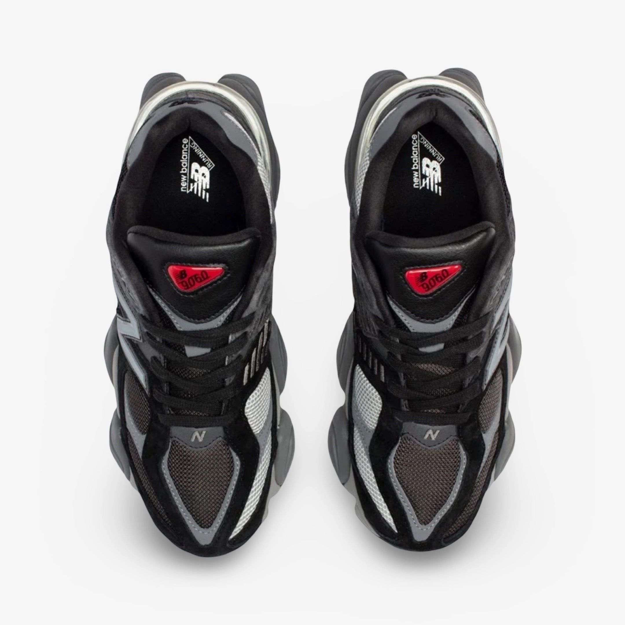 instant outfit (Men's) New Balance 9060 'Black / Castlerock Grey' (2022) U9060BLK