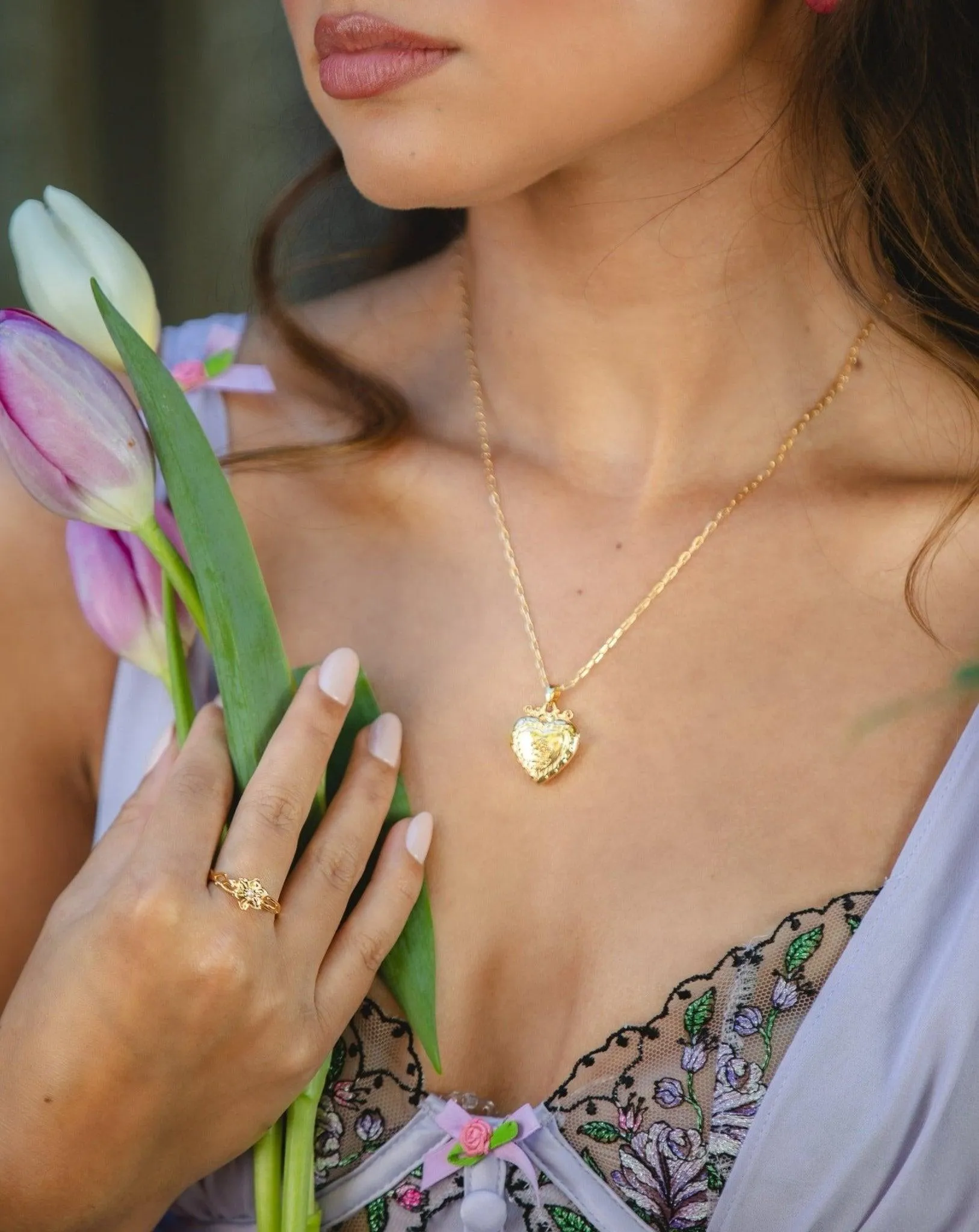 Isabela Locket Necklace