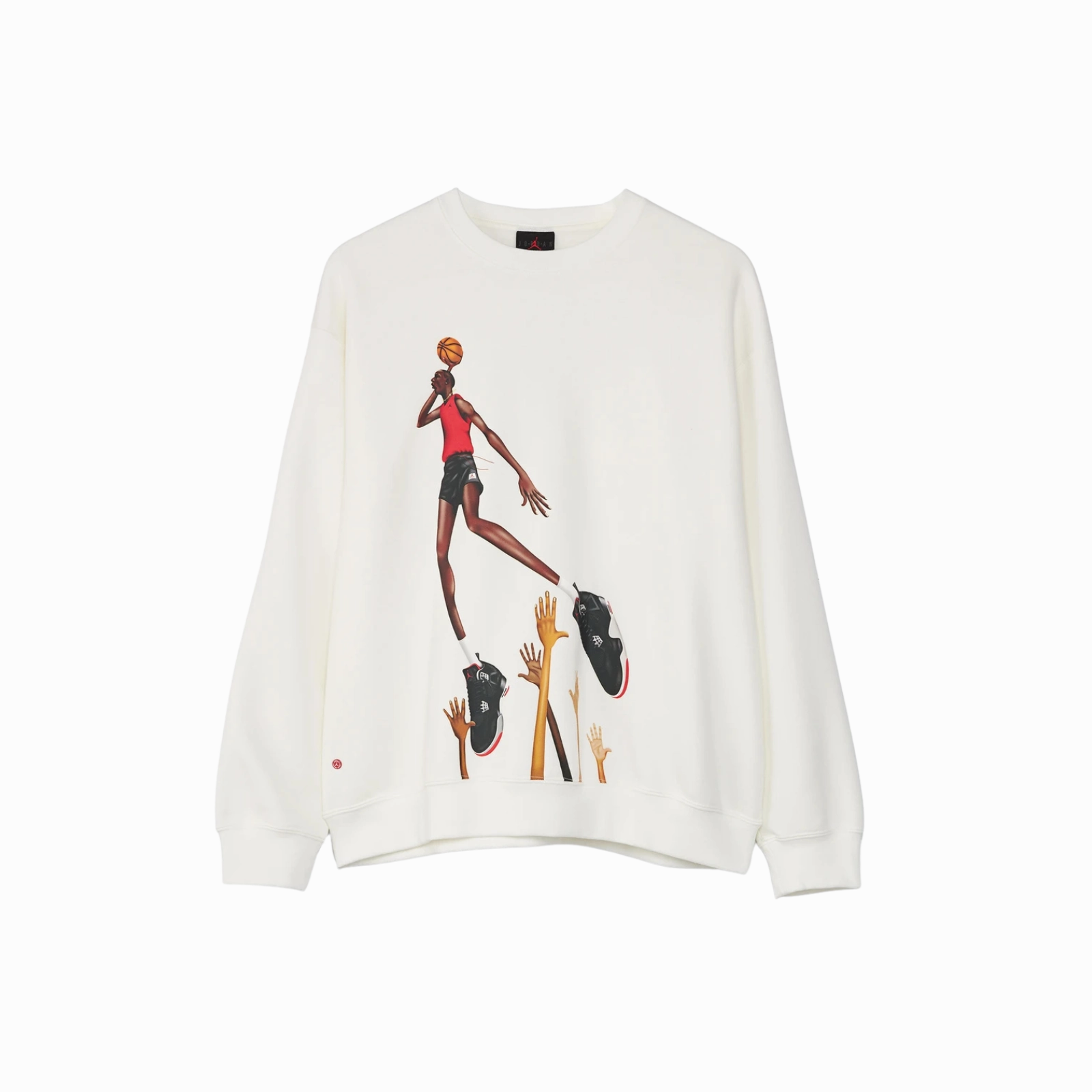 Jordan Artist Series by Darien Birks Women's Fleece Crewneck