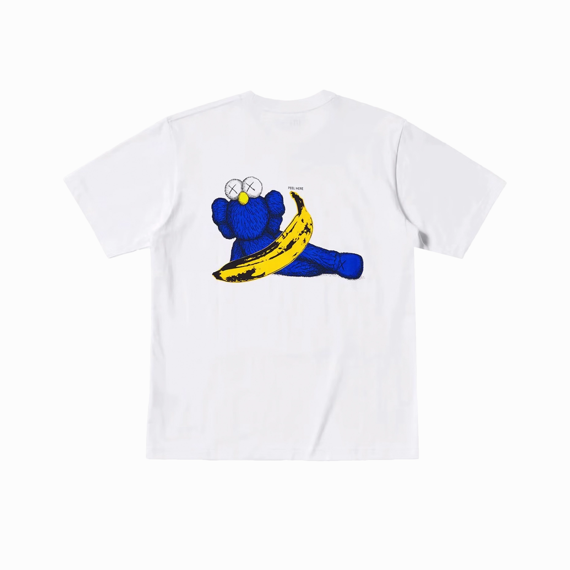 KAWS x Uniqlo x Warhol Banana T-shirt White