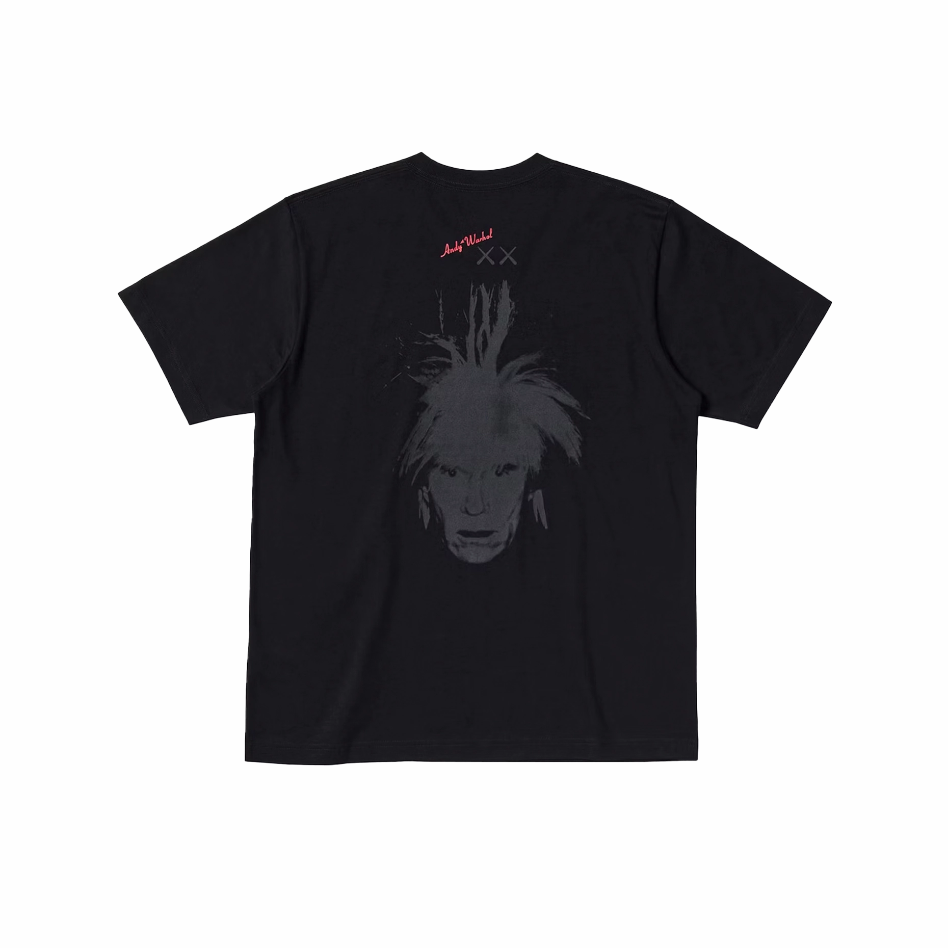 KAWS x Uniqlo x Warhol XX Head T-shirt Black