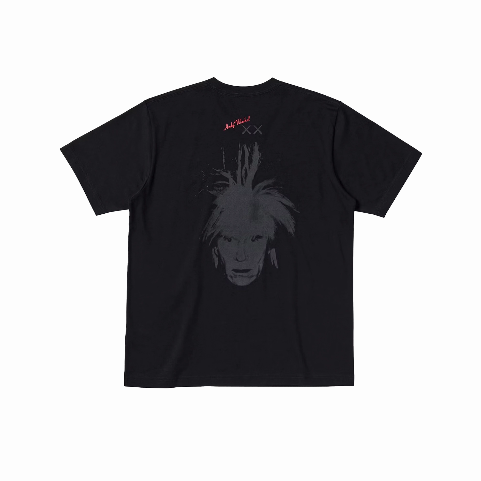 KAWS x Uniqlo x Warhol XX Head T-shirt Black
