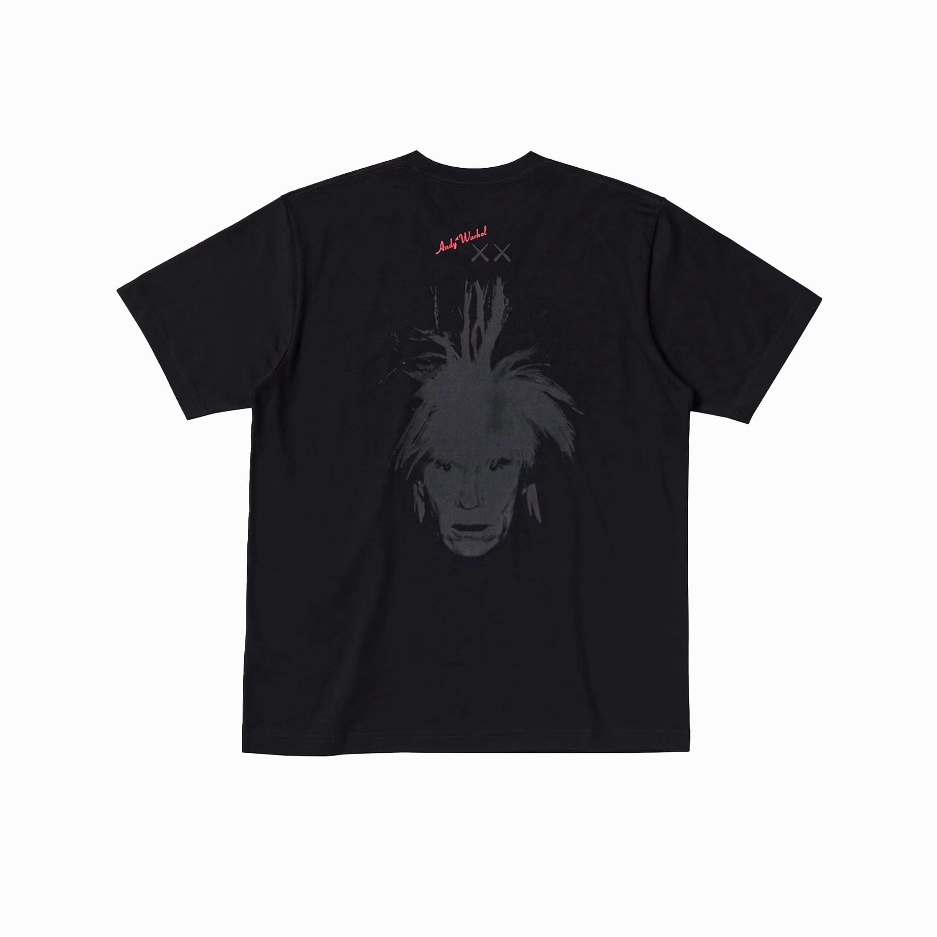 KAWS x Uniqlo x Warhol XX Head T-shirt Black