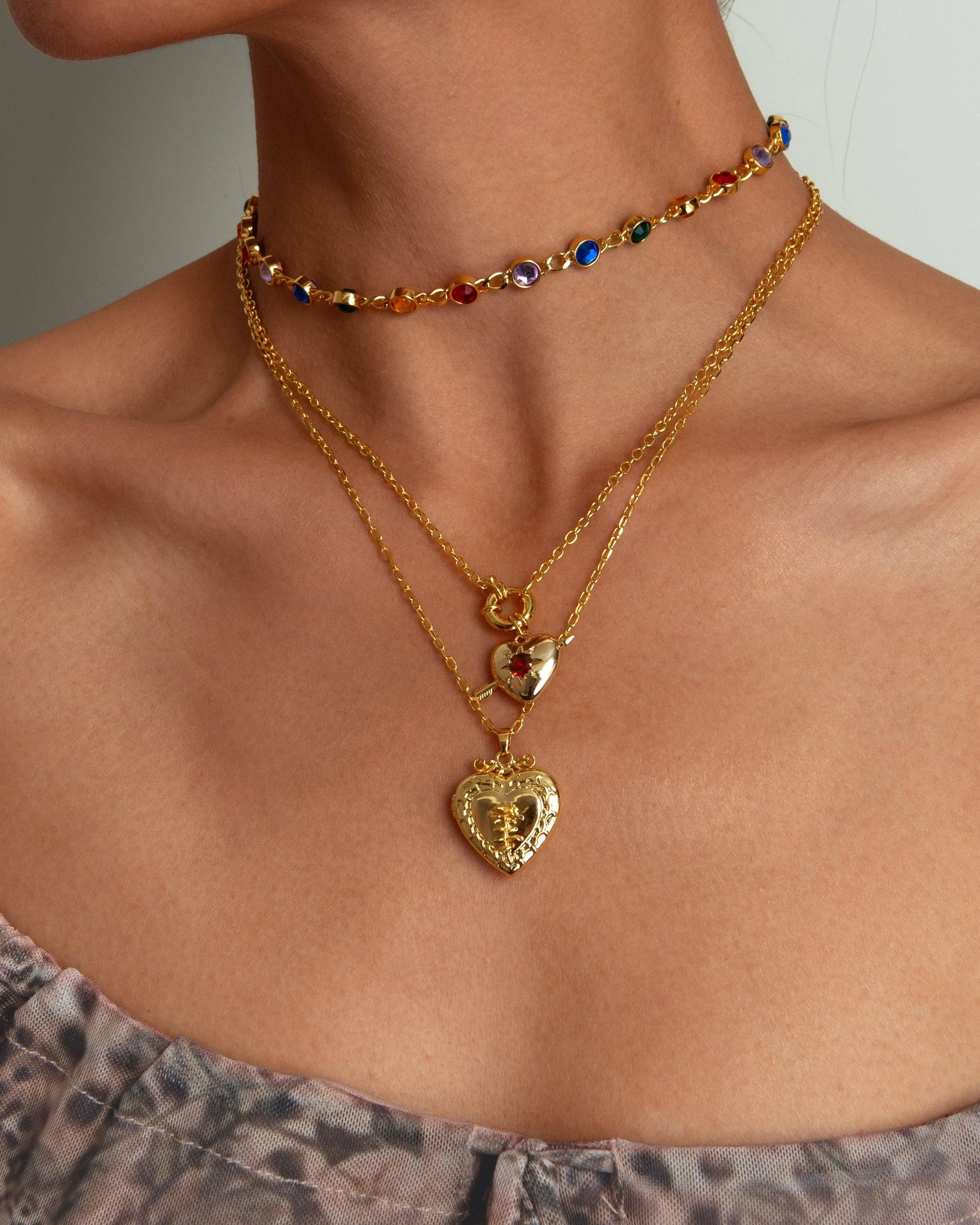 Large Isabela Locket Necklace