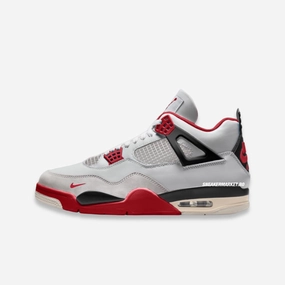 layered utility *PRE-ORDER* (Men's) Air Jordan 4 Retro OG SP x Nigel Sylvester 'Vintage Fire Red' (2025) style in balance