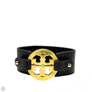 Leather Logo Buckle Bracelet Designer By Tory Burch