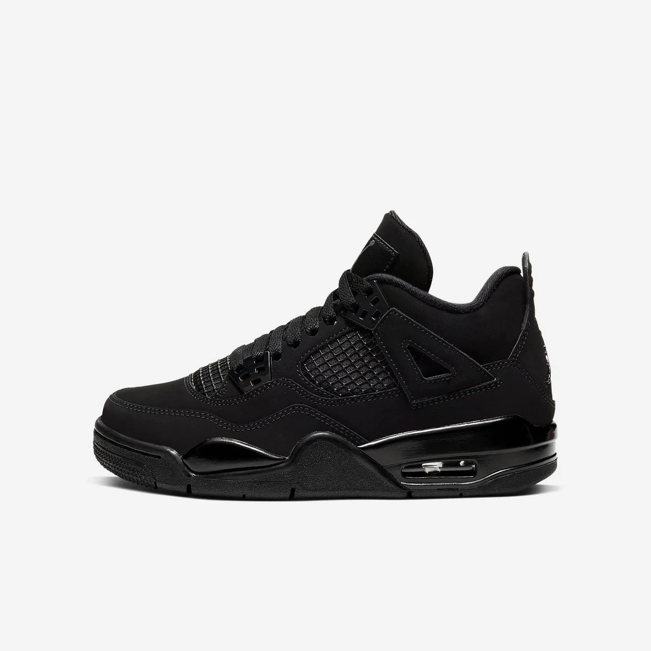 life, simplified *PRE-ORDER* (GS) Air Jordan 4 Retro 'Black Cat (2025) engineered fit
