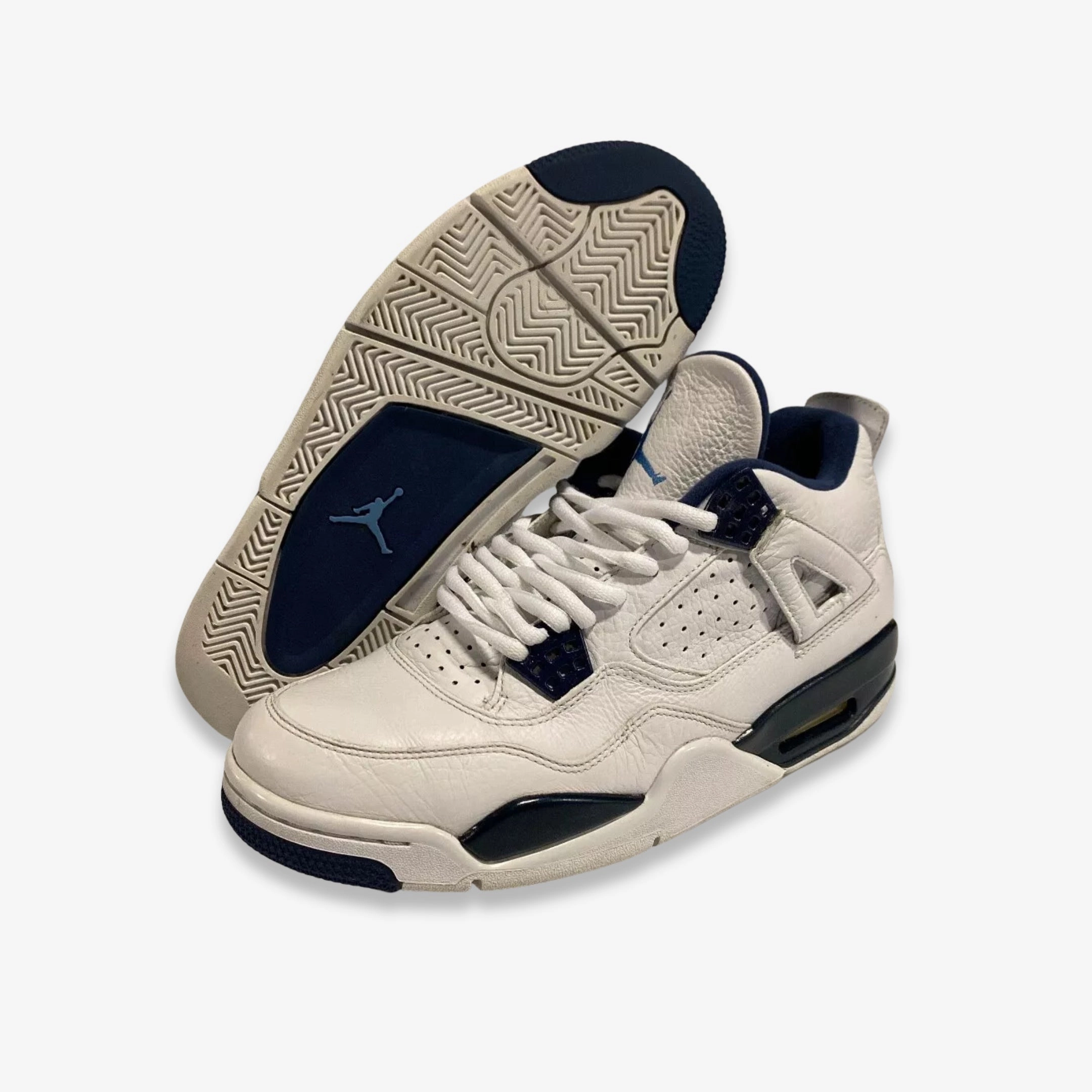 lifestyle engineered [PRE-LOVED: Size 8.5M / 10W] (Men's) Air Jordan 4 Retro LS 'Columbia' (2015) 314254-107 tech-forward fit