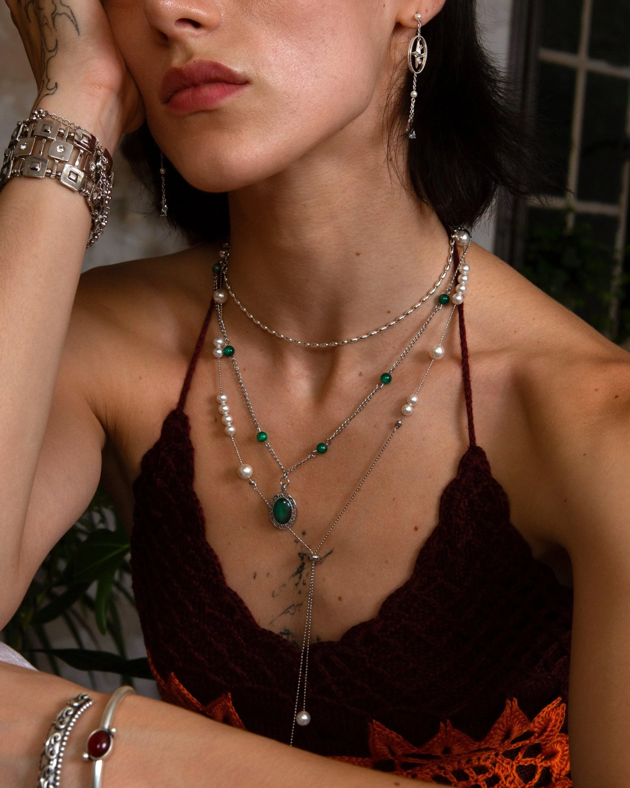 Linh Necklace in Silver