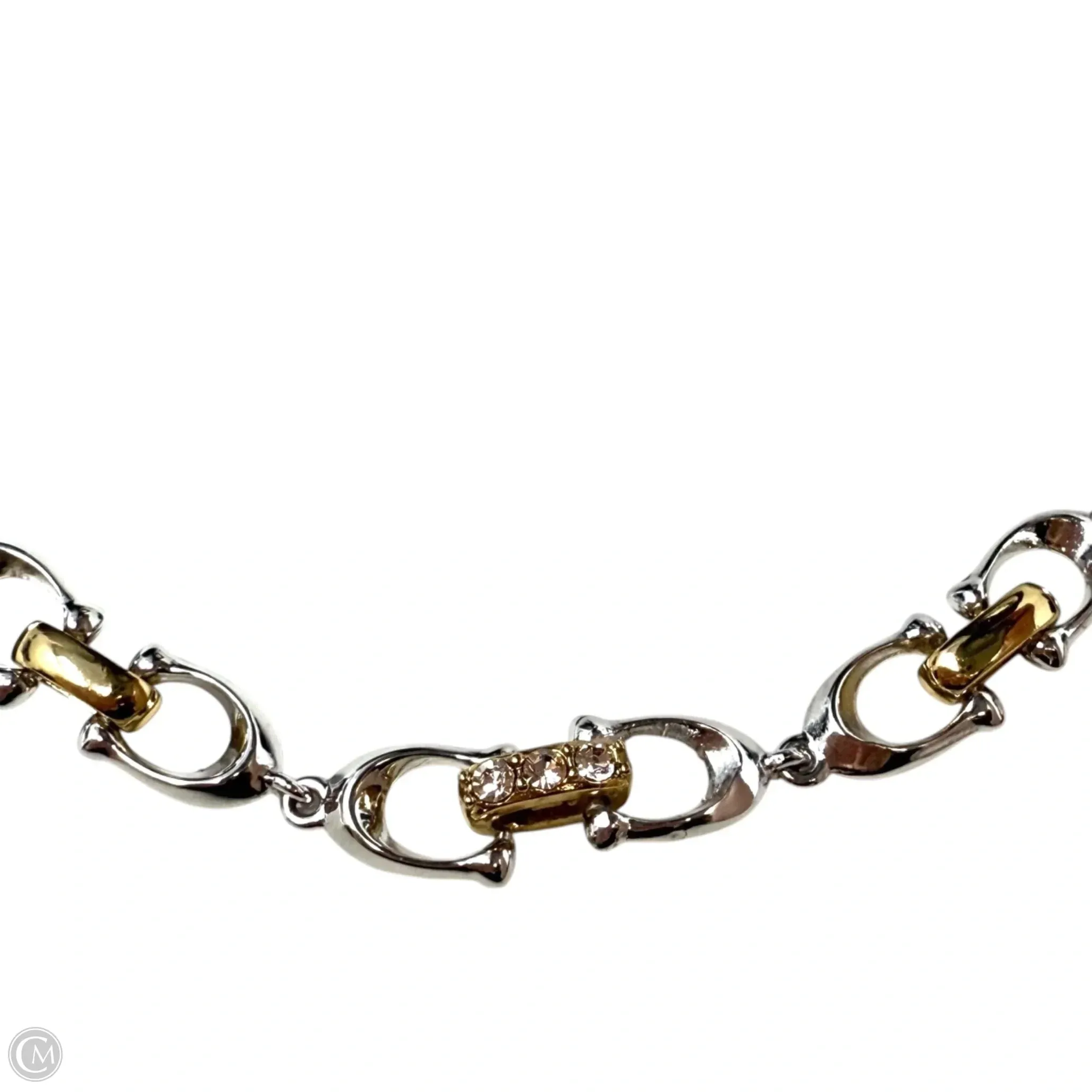 Linked Signature Slider Bracelet By Coach