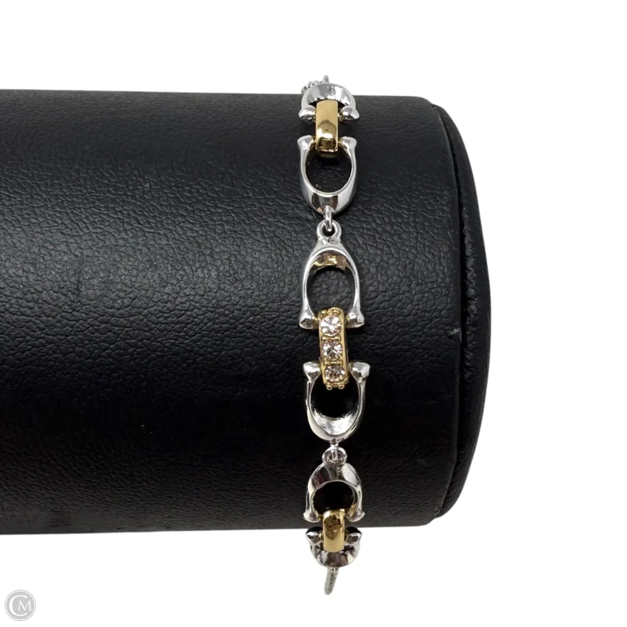 Linked Signature Slider Bracelet By Coach