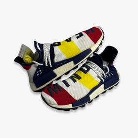 made for rhythm [PRE-LOVED: Size 9M / 10W] (Men's) adidas x Pharrell x BBC NMD Human Race Trail 'Multi-Color' (2018) BB9544 layered living